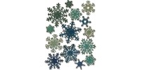 Sizzix - Thinlits Dies de Tim Holtz «Mini Paper Snowflakes» 14 pcs